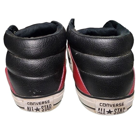 Converse Chuck Taylor All-Star High Street Mid-Top Leather Sneakers Size 12 - Picture 3 of 8